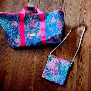 Lilly Pulitzer Tote Bag & Matching Crossbody!